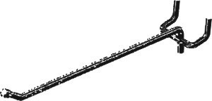 Peg board hooks 20 pcs hanging on peg wall asst 6 - 8