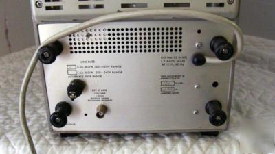 Tektronix 7603 mainframe oscilloscope w/plug ins 
