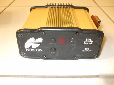 Topcon gb-500 gps+ glonas receiver PDL4535 radio pg-A1 