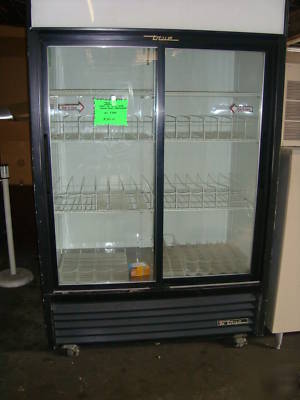 True 2 door glass cooler