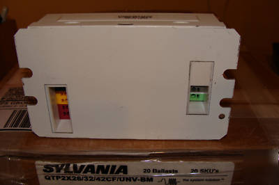 New sylvania 2X 26/32/42 watt cfl electronic ballast