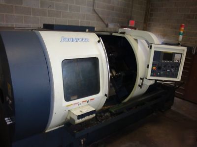 2006 johnford sl-500 turning center with parts conveyor