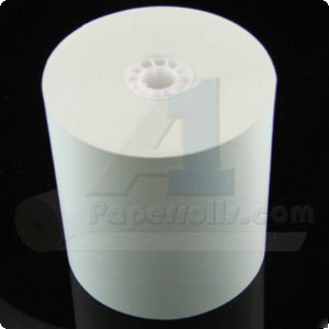 Blue thermal paper rolls 3 1/8
