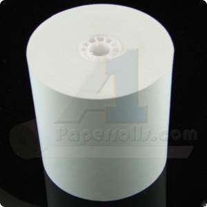 Blue thermal paper rolls 3 1/8