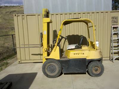 Hyster forklift max 4K lbs(great machine & great price)