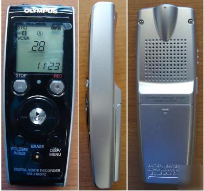 Olympus vn-2100PC handheld digital voicerecorder