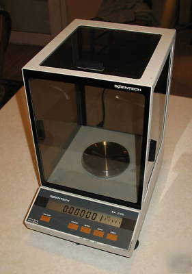 Scientech sa 210D analytical balance