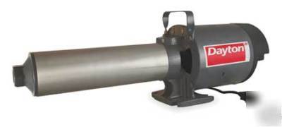 Dayton booster pump 3/4 hp