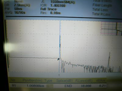 Anritsu 9076D otdr for fusion splicer as exfo ando aq 