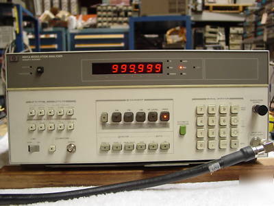 Hp 8901A modulation analyzer to 1.3GHZ very nice