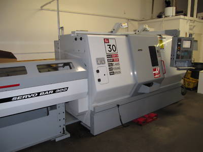 New haas sl-30T cnc lathe w/ live tooling - 12/2004