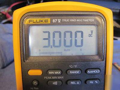 Fluke 87V dmm - absolutely perfect - temperature probe 