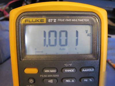 Fluke 87V dmm - absolutely perfect - temperature probe 