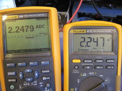 Fluke 87V dmm - absolutely perfect - temperature probe 