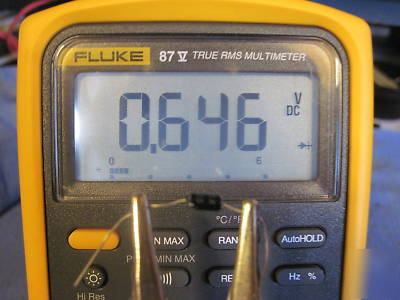 Fluke 87V dmm - absolutely perfect - temperature probe 