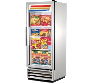 True t-12FG t series glass door freezer