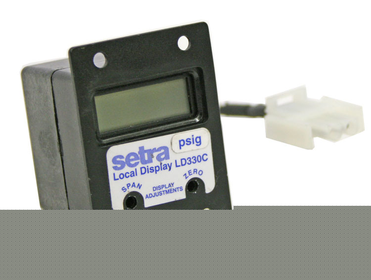 Setra LD330C psig pressure lcd digital local display