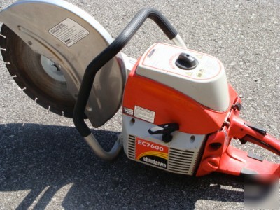 Shindaiwa professional gas concrete cut off saw EC7600