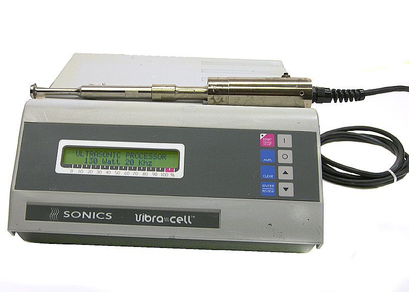 Sonics vcx 130PB vibra-cell ultrasonic liquid processor