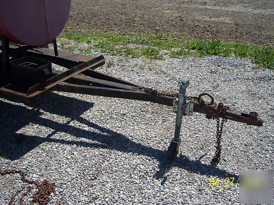 Diesel fuel transfer tank trailer fuel trailer 300 gal