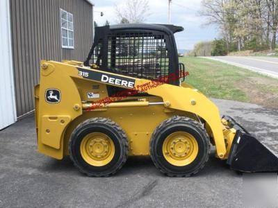 New /unused john deere 315 skidloader, no 