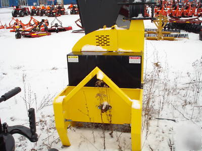 New 2009 pequea CX850 wood chipper attachment