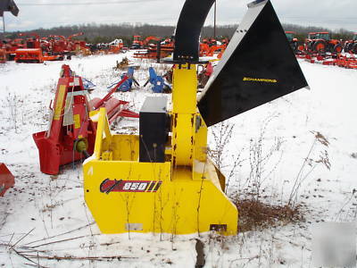 New 2009 pequea CX850 wood chipper attachment