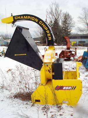 New 2009 pequea CX850 wood chipper attachment