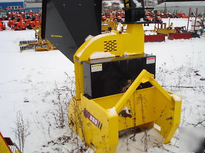 New 2009 pequea CX850 wood chipper attachment