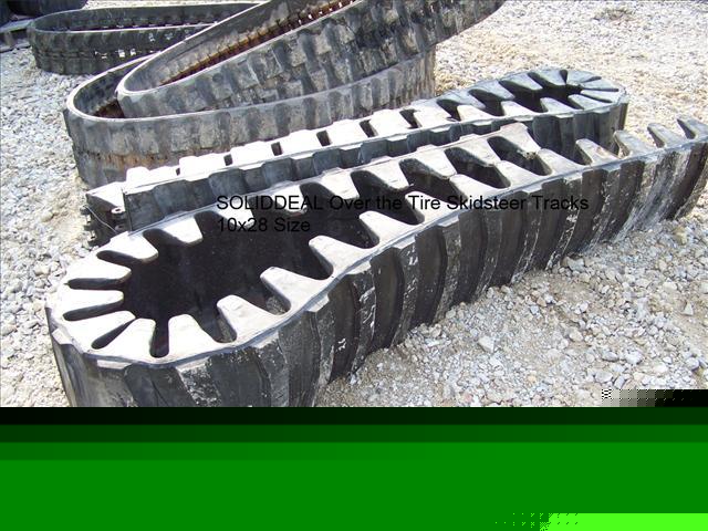 Soliddeal 10X28 over the tire skidsteer rubber tracks