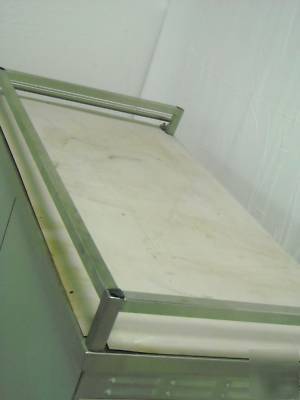 6 ss catering carts 14 full size trays each 