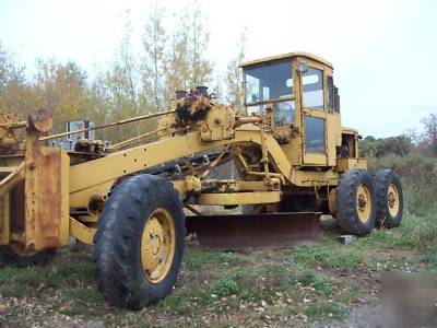 Adams motorgrader diesel vintage grader bargain priced.
