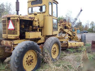 Adams motorgrader diesel vintage grader bargain priced.