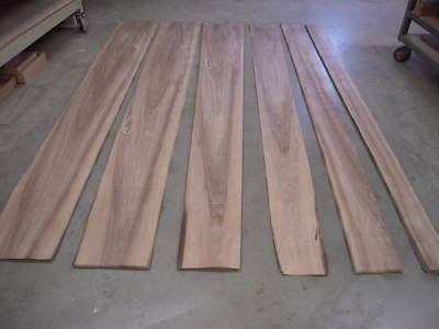 6 large premium bundles of french walnut veneer wood