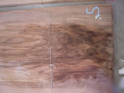 6 large premium bundles of french walnut veneer wood