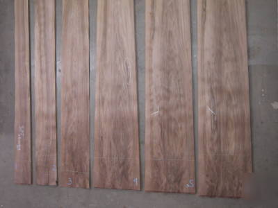 6 large premium bundles of french walnut veneer wood