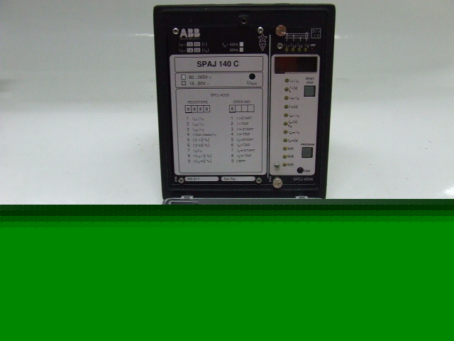 Abb spaj 140 c combined overcurrent & earth-fault relay