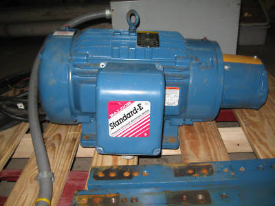 Baldor industrial 25 hp, 3 phase, electric motor 