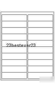 10 boxes 20,000 avery 5161 laser address labels 