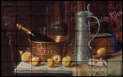 32X20 still life architectural fine art kitchen tiles