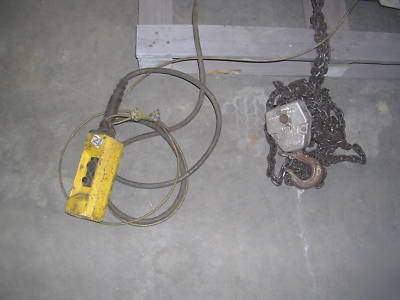 Coffing 2 ton electric crane / hoist