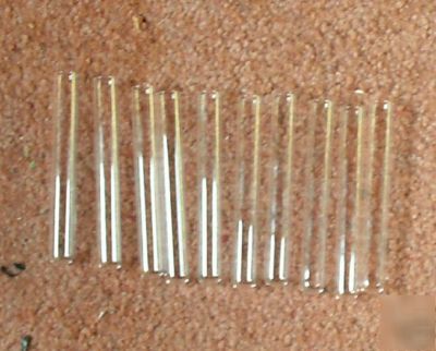 New 10 count borosilicate glass test tubes, 16 x 150MM, 