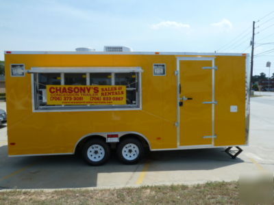 New brand 8.5X20 2010 concession trailer loaded 