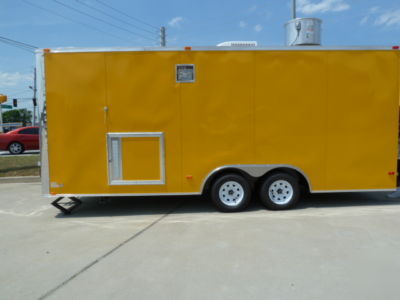 New brand 8.5X20 2010 concession trailer loaded 