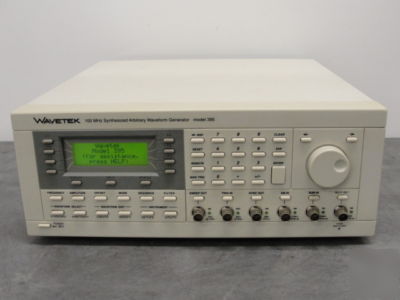 Wavetek synthesized arbitrary waveform generator ~ 395