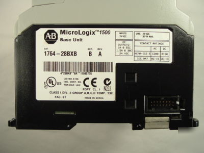 Allen bradley micrologix 1500, 1764-28BXB, -lsp, used