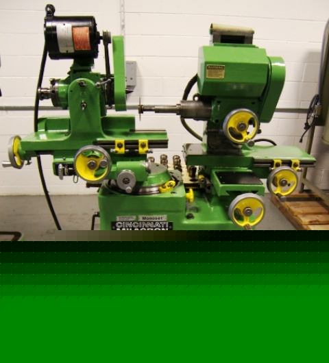 Cincinnati-milacron monoset tool & cutter grinder, tool
