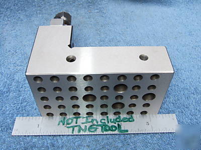 V-block angle block toolmaker machinist vintage tapped 