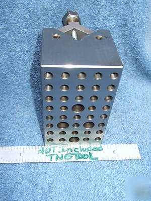 V-block angle block toolmaker machinist vintage tapped 