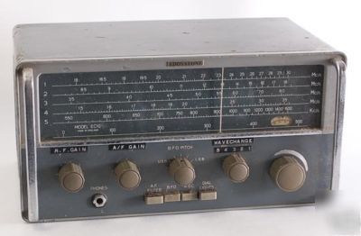 Vintage eddystone EC10 communications receiver